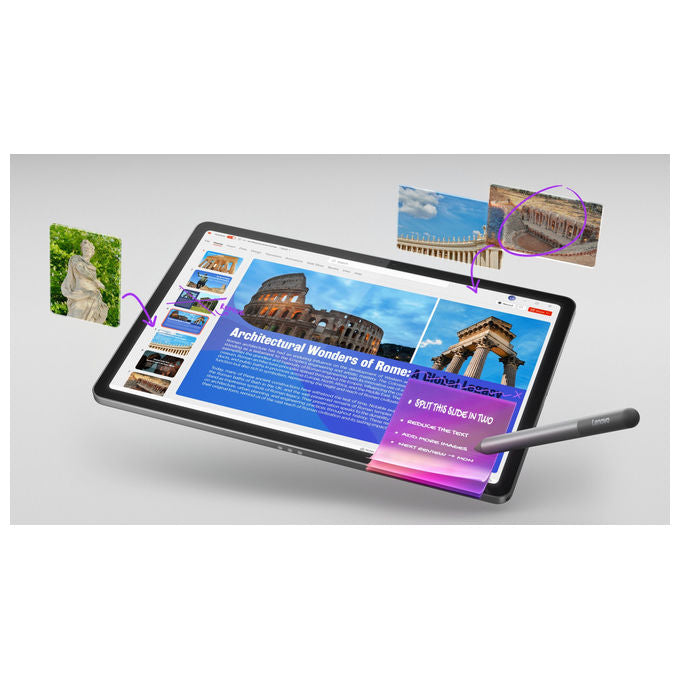 Lenovo ZAFR0983SE Idea Tab Tablet 11'' MediaTek Dimensity 6300 8 GB RAM 256 GB Android 15 Wi-Fi 5 con Pennino colore Grigio