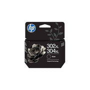 HP B7RT9AE 302XL 304XL Cartuccia di Inchiostro Originale Resa Elevata 300 pagine colore Nero
