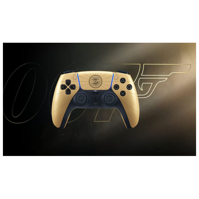 Sony 1000052021 DualSense 007 First Light Limited Edition Controller Wireless PS5 Grilletti Adattivi Feedback Aptico colore Oro