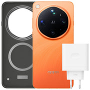 Oppo FIND X9 ULTRA 5G Smartphone 512 GB Snapdragon 8 Elite Gen 5 Display 6.82'' AMOLED 2K Penta-Camera 200 MP Batteria 7050 mAh colore Canyon Orange