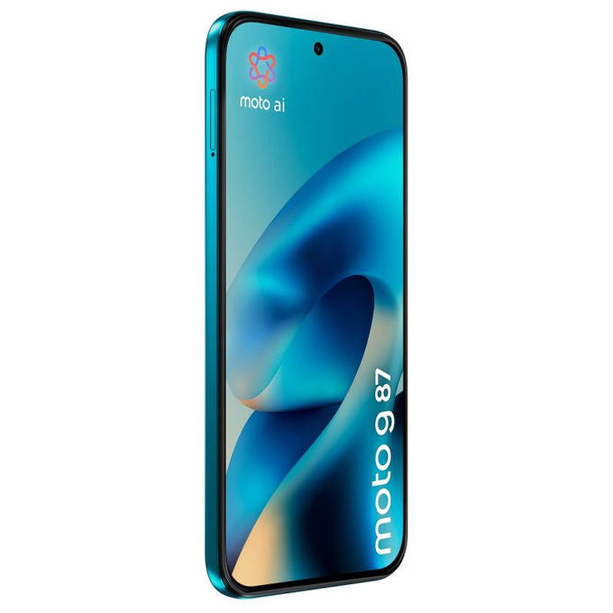 Motorola PBBS0003SE Moto G87 Smartphone 6.78'' AMOLED 8 GB 256 GB 200 MP 5G Android 16 colore Pantone Blue Atoll