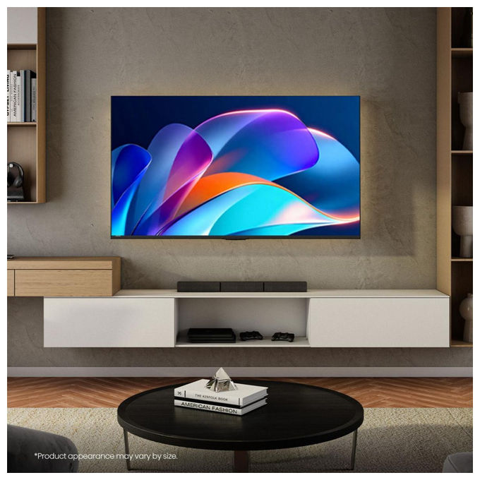 Hisense 50A6S Smart TV 50'' 4K Ultra HD DLED VIDAA HDR10+ Dolby Vision DTS Virtual X Wi-Fi Bluetooth Game Mode colore Nero