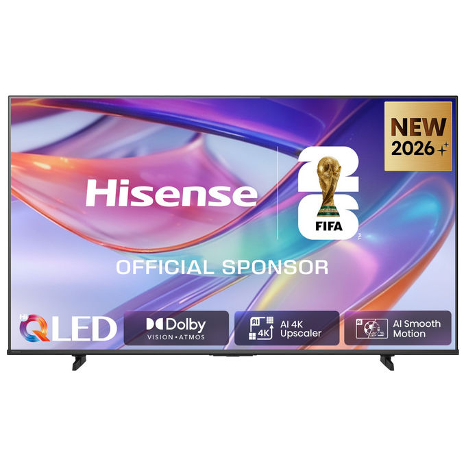Hisense 55Q7S Smart TV QLED 55'' 4K VIDAA OS Dolby Vision IQ HDR10+ Dolby Atmos Game Mode Plus Wi-Fi Bluetooth colore Nero