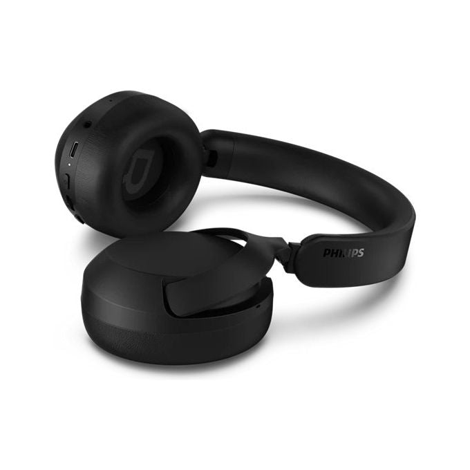 Philips TAH6000BK-00 Cuffie Wireless Over-ear Bluetooth 6.0 ANC Autonomia 80h Microfono Integrato colore Nero