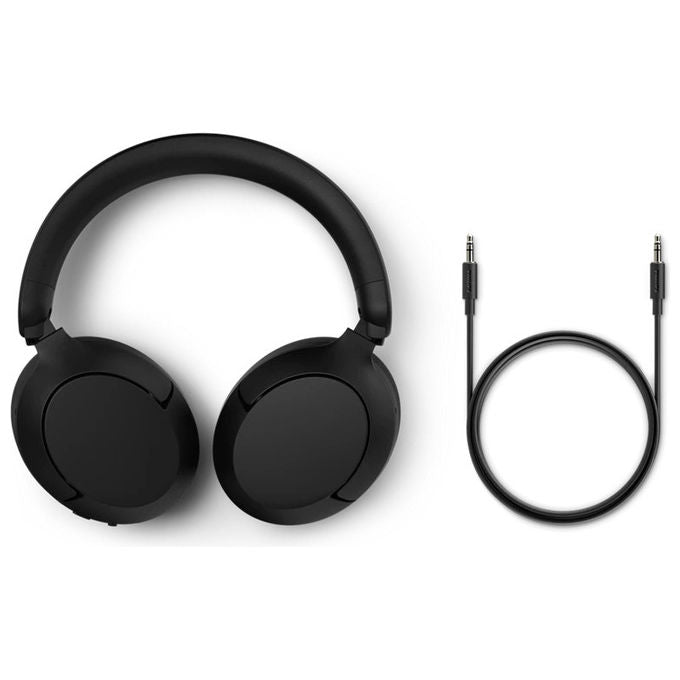 Philips TAH6000BK-00 Cuffie Wireless Over-ear Bluetooth 6.0 ANC Autonomia 80h Microfono Integrato colore Nero