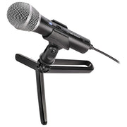 Audio-Technica ATR2100X-USB Microfono Dinamico Cardioide USB XLR Streaming Podcast 24 bit 192 kHz colore Nero