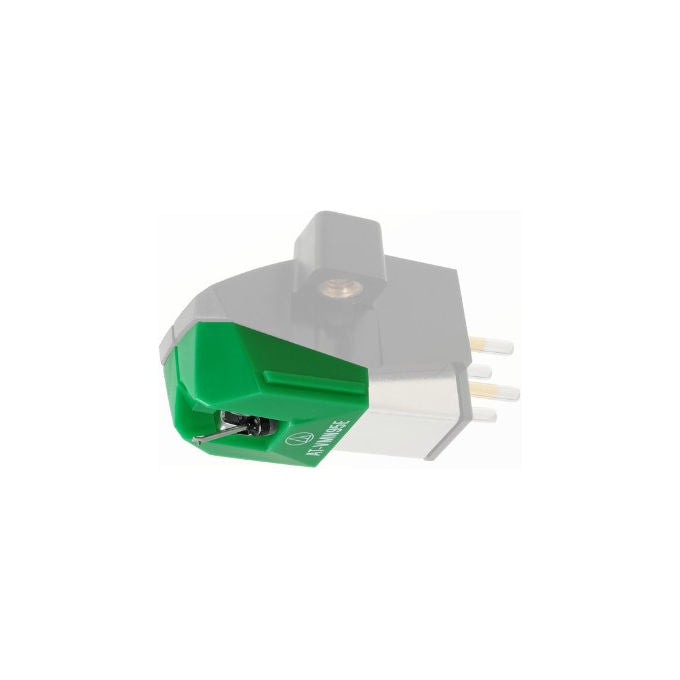 Audio-Technica AT-VMN95E Stilo di Ricambio Ellittico per Serie VM95 0,3x0,7 mil colore Verde