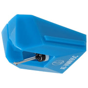 Audio-Technica AT-VMN95C Serie VM95 Puntina di Ricambio Conica 0,6 mil Diamante Cantilever Alluminio colore Blu