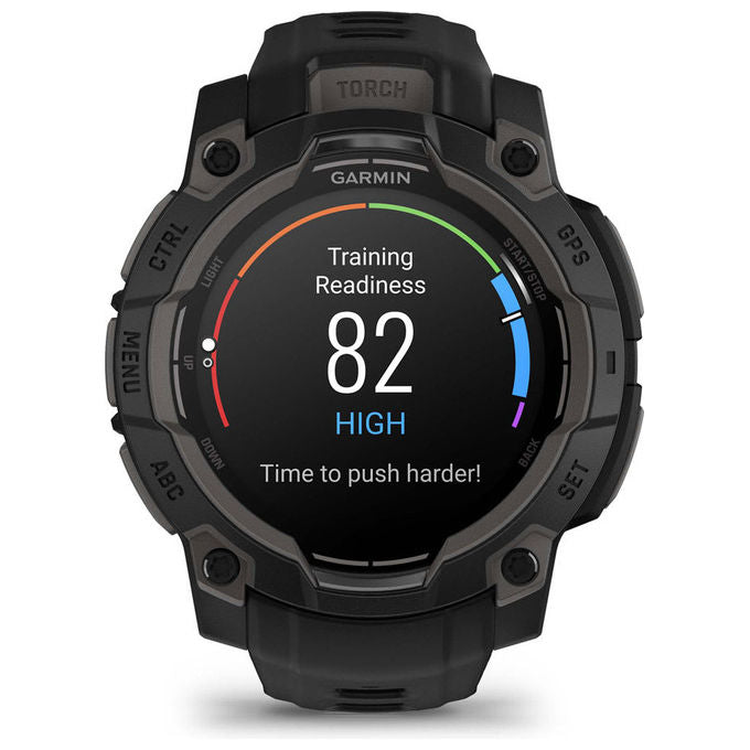 Garmin 010-02936-00 Instinct 3 AMOLED Smartwatch GPS 45 mm 1.2'' 4 GB batteria 18 giorni colore Nero