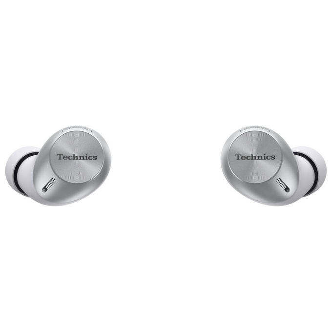 Technics EAH-AZ40M2ES Auricolari True Wireless In-ear Noise Cancelling Bluetooth Multipoint IPX4 7h autonomia colore Argento