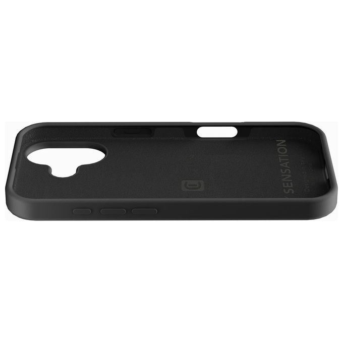 Cellularline SENSATIONIPH17K Sensation Cover Custodia Silicone Soft Touch per Apple iPhone 17 colore Nero