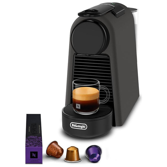 De'Longhi EN85.BKMT Essenza Mini Macchina da caffe' a Capsule Nespresso 0.6 L 19 bar 1310 W colore Nero Opaco