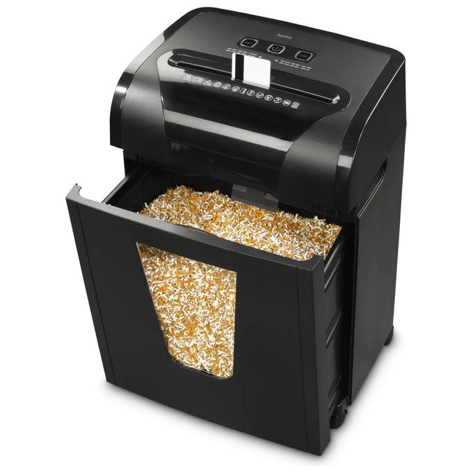 Hama PRIME M100 Distruggidocumenti Microtaglio 10 fogli 20 L 62 dB Livello P-5 T-5 E-4 colore Nero