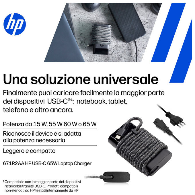 HP D46Y7EA Laptop 15 Computer Portatile AMD Ryzen 3 7320U 15.6 Full HD 8 GB RAM 512 GB SSD Wi-Fi 6 Windows 11 Home colore Argento