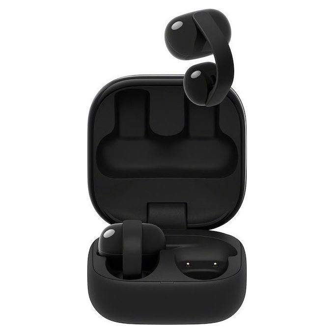 Sony WFLC900B.CE7 LinkBuds Clip Auricolari Wireless Open-Ear Bluetooth 5.3 Multipoint IPX4 37 ore colore Nero