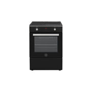 Bertazzoni La Germania SE664INE Cucina a Induzione 60 cm 4 Zone Forno Elettrico Multifunzione 69 L Classe A (85x60x60 cm) colore Nero
