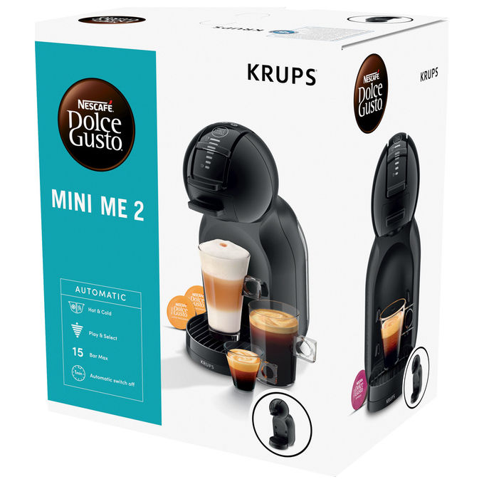Krups KP1438 Mini Me Macchina da caffe' Capsule Dolce Gusto 0,8 L 15 bar 1600 W colore Nero