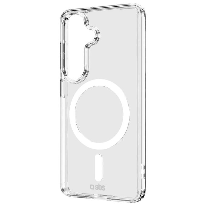SBS TELIGMAGSAS26T Cover Light Mag Samsung Galaxy S26 MagSafe Ricarica Wireless Trasparente colore Trasparente