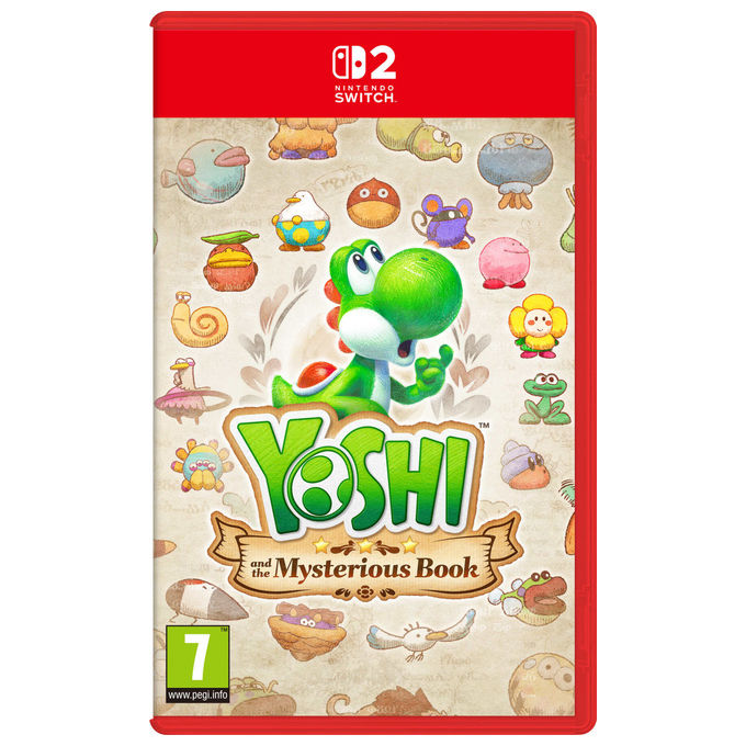 Nintendo NIN10019355 Yoshi and the Mysterious Book Videogioco Nintendo Switch 2 Avventura Piattaforma PEGI 7 Edizione Standard