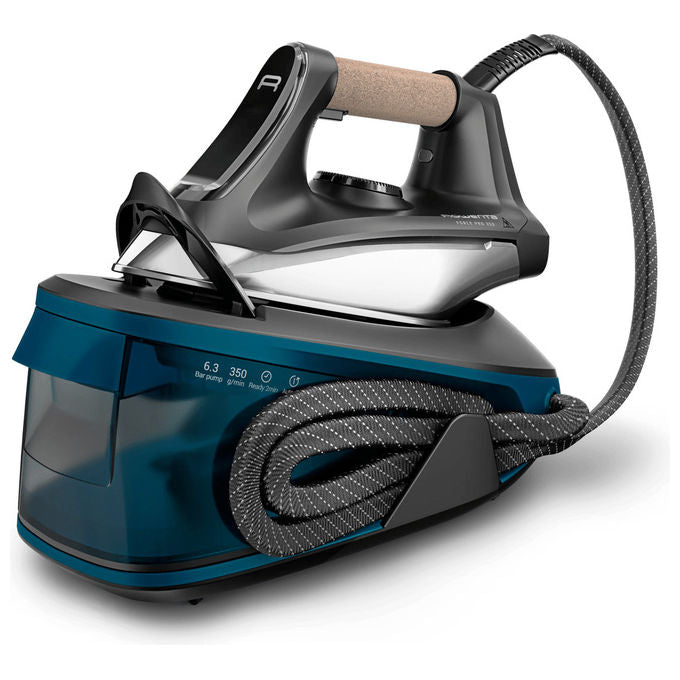Rowenta VR7444F0 Force Pro 350 Generatore di Vapore 2400 W 230 g-min 6,5 bar 1 L Piastra Durilium Airglide colore Nero Blu