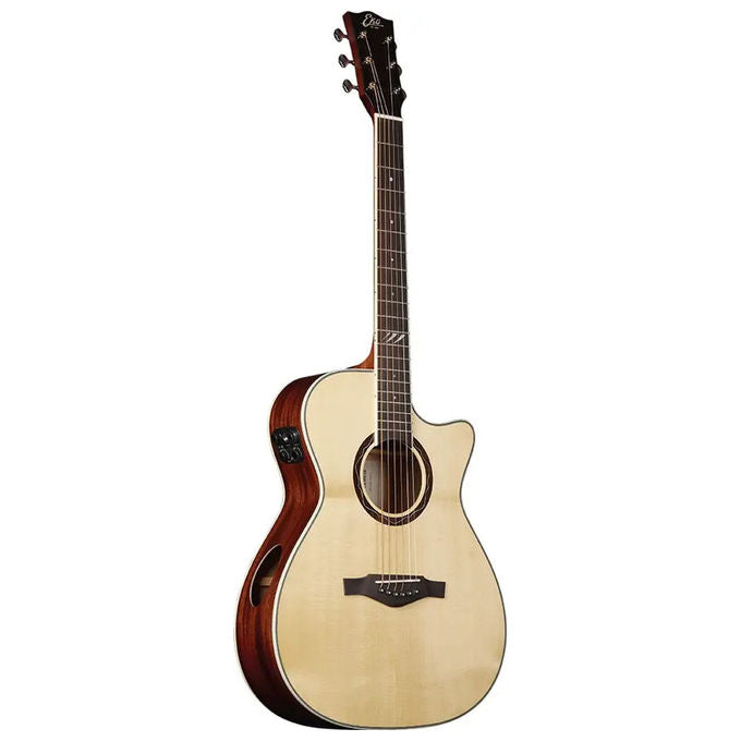 Eko Guitars 05134080 Tri A300CE Chitarra Acustica Elettrificata Cutaway Abete Massello Sistema AGP Bluetooth colore Natural