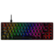 HyperX B4QS3AA#ABA Origins 2 Tastiera Gaming 65% Switch HyperX Linear Red USB 8000 Hz colore Nero