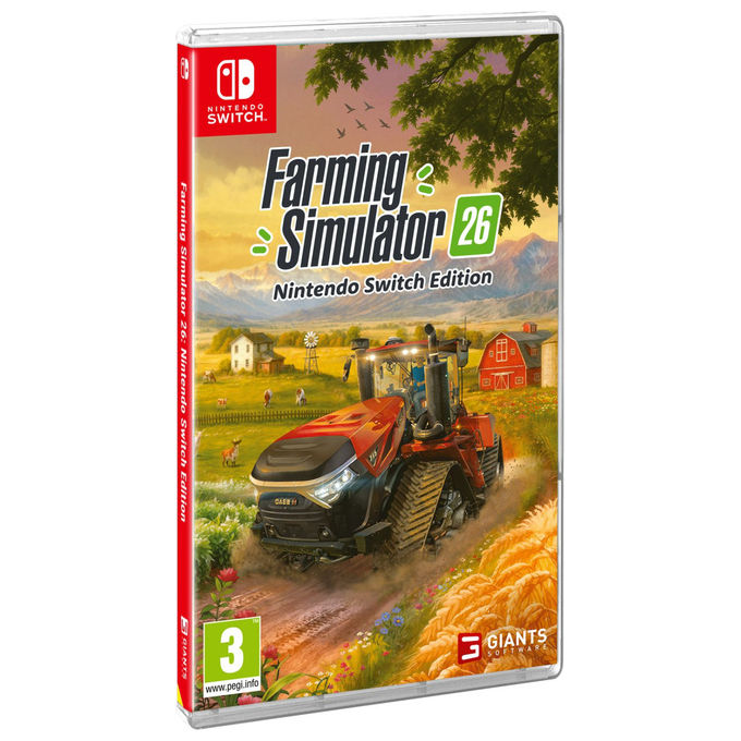 Giants Software Farming Simulator 26 Videogioco Nintendo Switch Simulazione Edizione Standard Supporto Fisico PEGI 3