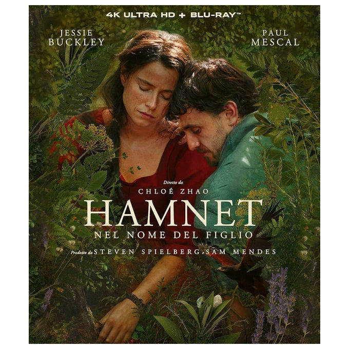 Universal Hamnet Nel Nome Del Figlio Film Drammatico Storico 4K UHD Blu-ray 2 Dischi Dolby Atmos Audio Italiano