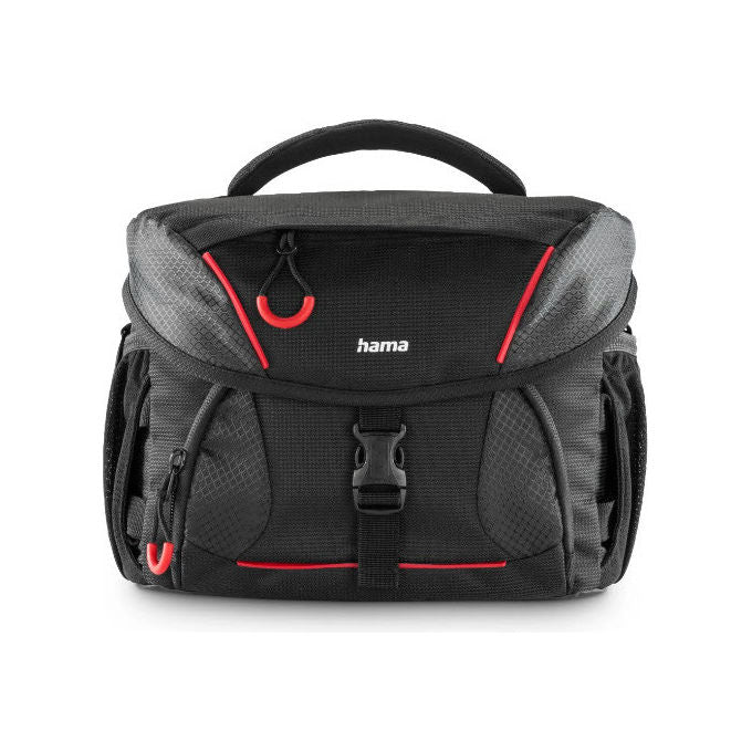 Hama 00121350 Phoenix 140 Borsa da Spalla per Fotocamera Reflex Tracolla Rimovibile Copertura Antipioggia colore Nero