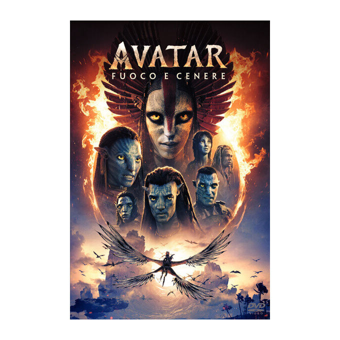 Eagle Pictures Avatar Fuoco e Cenere DVD James Cameron Sam Worthington Zoe Saldana Area 2 PAL Dolby Digital 5.1 197 min