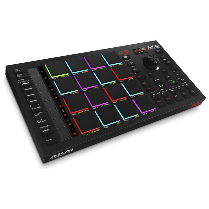 Akai MPCSTUDIO2 MPC Studio MK2 Controller MIDI USB 16 Pad RGB Display LCD Software MPC incluso colore Nero