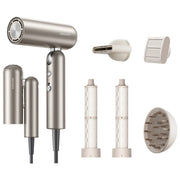 Dreame AHD51 Pocket Pro 2 Asciugacapelli 1300 W Motore Digitale Ioni Negativi 5 Temperature Accessori Magnetici colore Oro