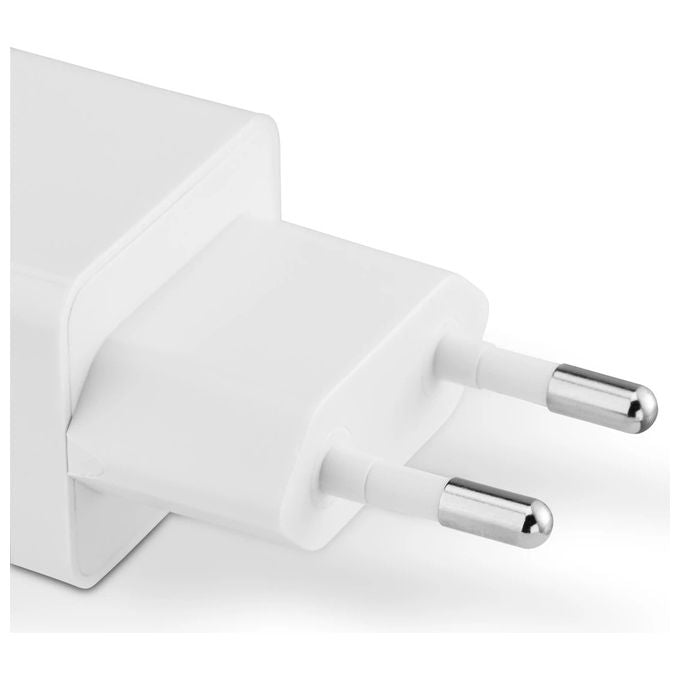 Hama 00201996 Caricatore USB Rapido GaN 3 Porte 2x USB-C PD 1x USB-A QC 3.0 65W colore Bianco