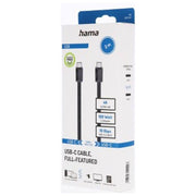 Hama 00200787 Cavo USB Type-C USB 3.2 Gen 2 E-Marker 10 Gbit-s 100 W 5 A 2 m colore Nero