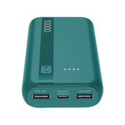 Cellularline PBENTRYCOL10000B Essential Power Bank 10000 mAh USB-C In-Out 2 USB-A 10,5 W ricarica simultanea colore Blu