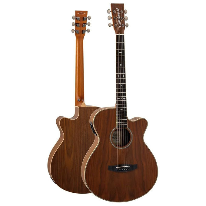 Tanglewood TRU4CEAW Reunion Pro Chitarra Elettroacustica Super Folk top Abete Massello fondo Noce colore Natural Satin