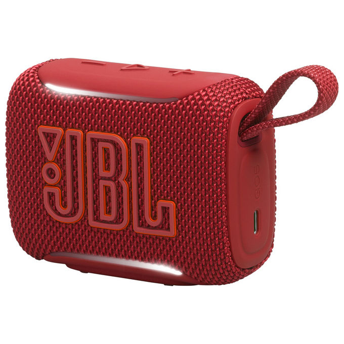 JBL JBLGO5RED GO 5 Altoparlante Bluetooth Portatile 4,8 W IP68 Autonomia 10 ore colore Rosso