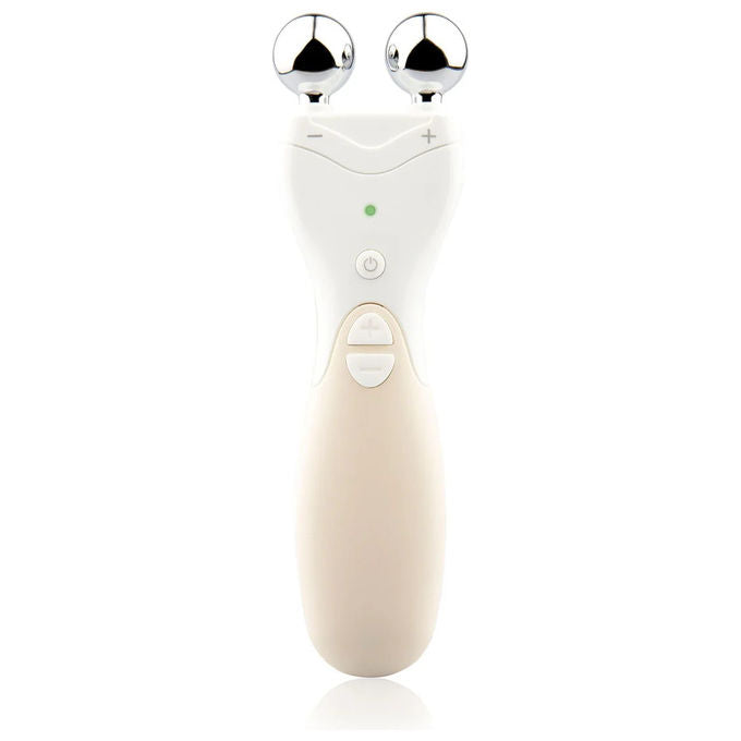 Rio FALI7 Face 60 Seconds Lift Massaggiatore Facciale EMS Faradico Infusione Galvanica Collagene Retinolo 3 Programmi colore Bianco