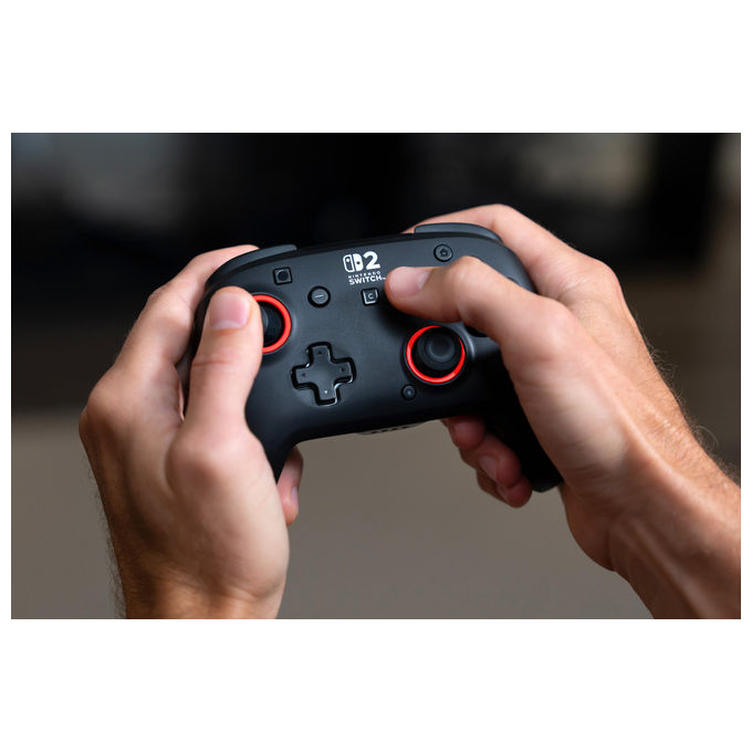 Turtle Beach TBC-8105-05 Rematch Controller Gamepad Wireless Nintendo Switch 2 Switch Lite OLED Levette TMR 40h colore Nero