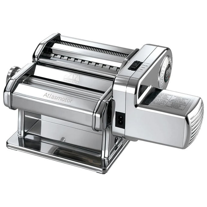 Marcato ATLASMOTOR Atlas Motor Macchina per la pasta Elettrica 150 mm 9 spessori 3 formati colore Argento