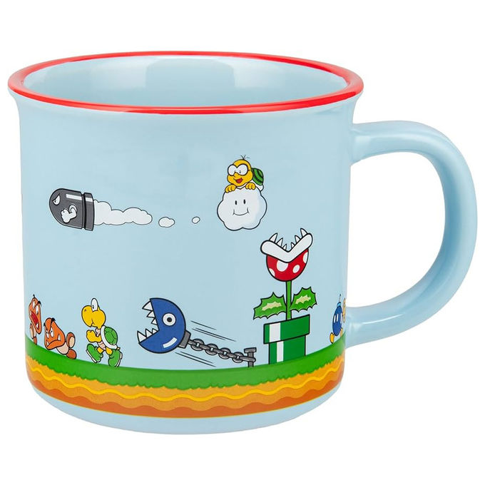 Paladone 15874 Super Mario Tazza Termosensibile 350 ml Ceramica Licenza Ufficiale Nintendo