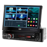 Trevi MDV6390DAB Autoradio DAB Touchscreen 7'' Singolo DIN 4x50W USB MicroSD AUX colore Nero