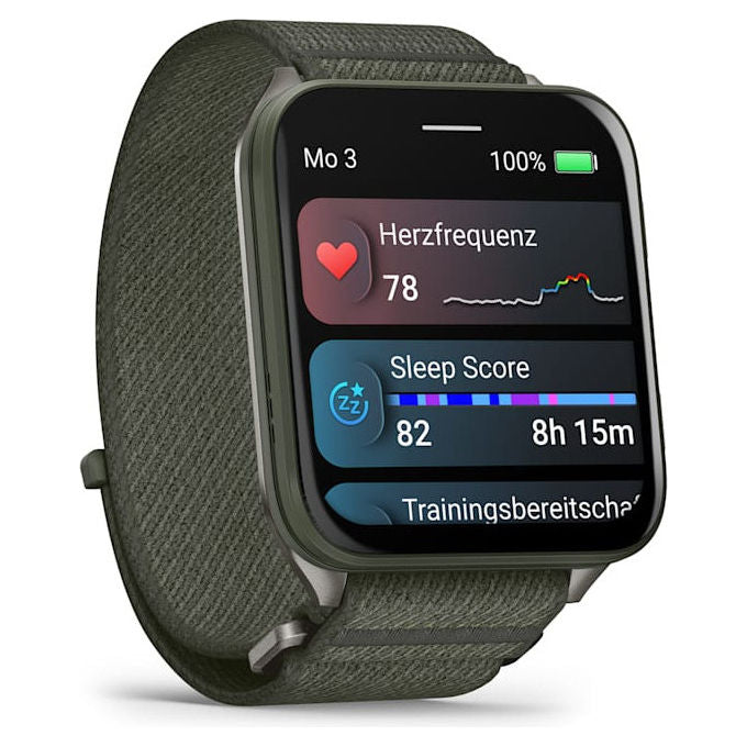 Garmin 010-02980-03 Venu X1 Smartwatch AMOLED 2'' 448x486 GPS Wi-Fi Bluetooth 32 GB autonomia 8 giorni colore Verde Moss