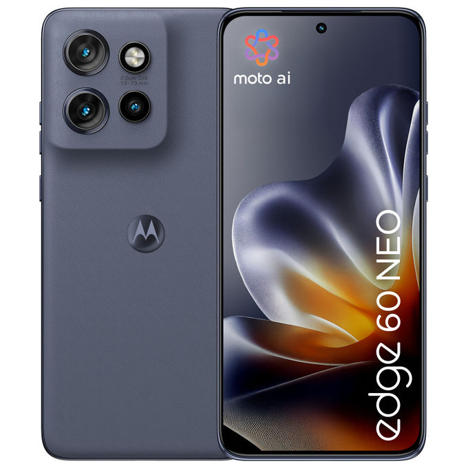 Motorola PBA80034IT edge 60 Neo Smartphone 5G 6.36'' P-OLED 8 GB 256 GB Tripla cam 50 MP Batteria 5000 mAh colore Grisaille