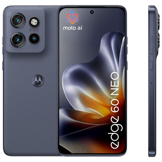 Motorola PBA80034IT edge 60 Neo Smartphone 5G 6.36'' P-OLED 8 GB 256 GB Tripla cam 50 MP Batteria 5000 mAh colore Grisaille