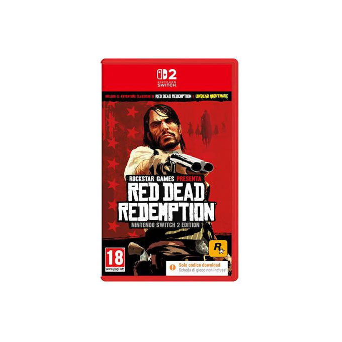 Rockstar Games Red Dead Redemption + Undead Nightmare Videogioco Nintendo Switch 2 Azione Avventura Codice di Attivazione PEGI 18