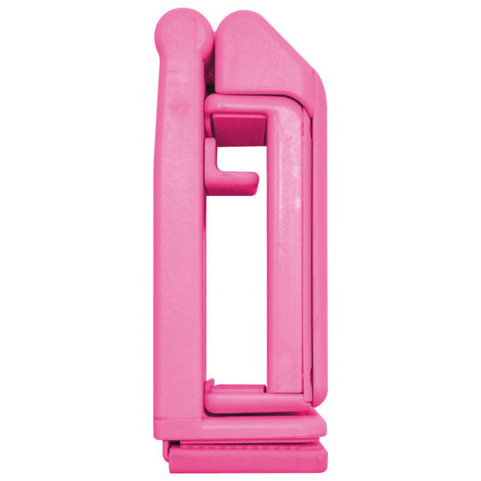 SBS MHSUPPBEACHP Supporto Smartphone da Viaggio Pieghevole Clip 360° compatibile fino a 90 mm colore Rosa