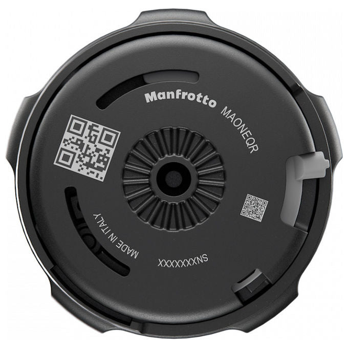 Manfrotto MAONEQR Xchange Presa per Treppiede Alluminio Acciaio Inox portata 20 Kg colore Nero
