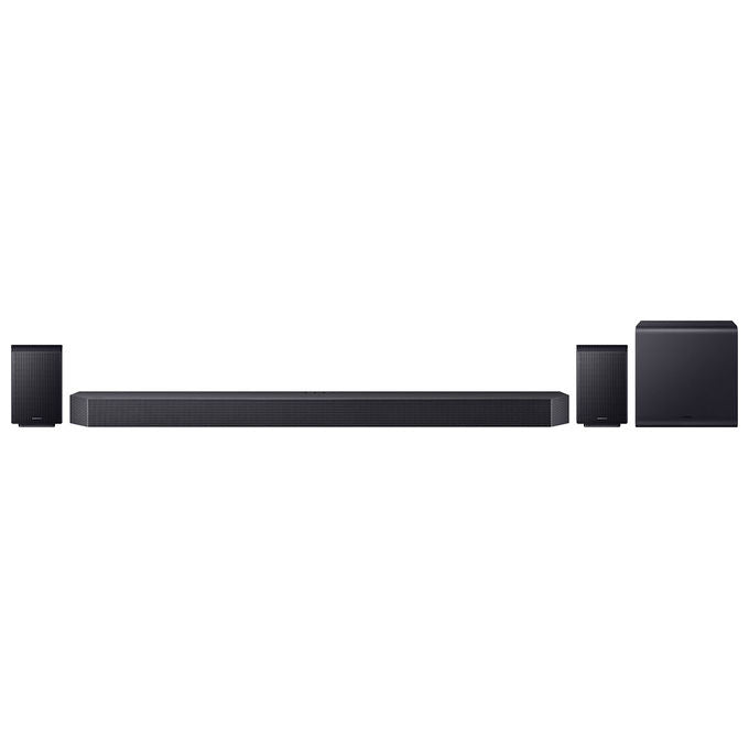 Samsung HW-Q990H-XC Soundbar 11.1.4 canali 756W Dolby Atmos Wireless Q-Symphony Bluetooth 5.3 HDMI eARC colore Nero
