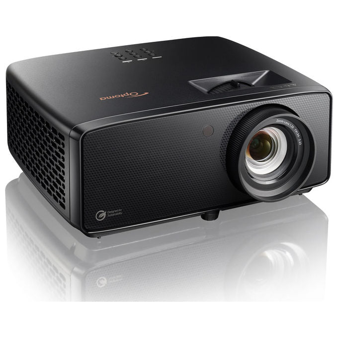 Optoma UZ38X Proiettore Laser DLP UHD 4K 3800 ANSI lumen Contrasto 1500000:1 HDR Filmmaker Mode colore Nero